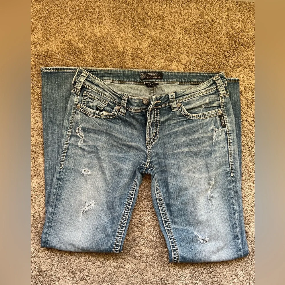 Women’s Silver Jeans - Picture 2 of 5